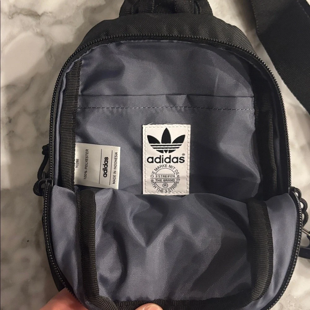 Adidas mini crossbody bag black OS